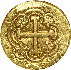 Large Reverse for 8 Escudos 1748 coin