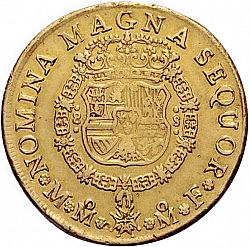 Large Reverse for 8 Escudos 1749 coin