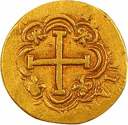 Large Reverse for 8 Escudos 1749 coin