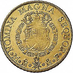 Large Reverse for 8 Escudos 1753 coin