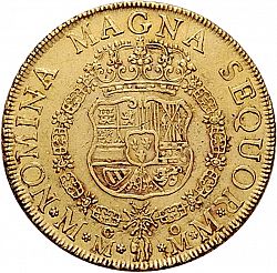 Large Reverse for 8 Escudos 1759 coin