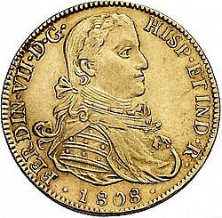 Large Obverse for 8 Escudos 1808 coin