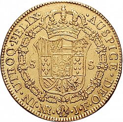 Large Reverse for 8 Escudos 1815 coin