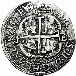 8 Reales from 1669 - SPAIN 1665-00 - CARLOS II - The Coin Database