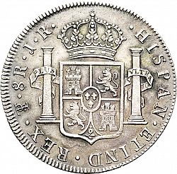 Large Reverse for 8 Reales 1774 coin