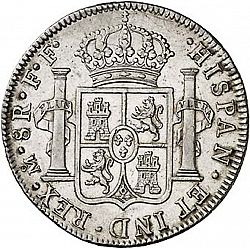 Large Reverse for 8 Reales 1780 coin