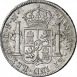 Large Reverse for 8 Reales 1801 coin