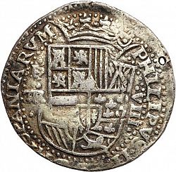 Large Obverse for 8 Reales 1640 coin