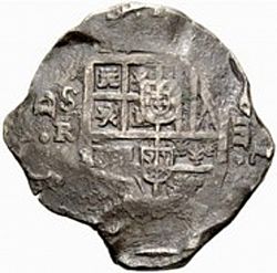 Large Obverse for 8 Reales 1659 coin