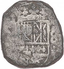 Large Obverse for 8 Reales 1662 coin