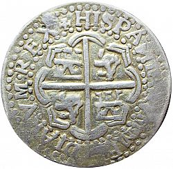 Large Reverse for 8 Reales 1659 coin