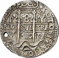 Large Obverse for 8 Reales 1722 coin