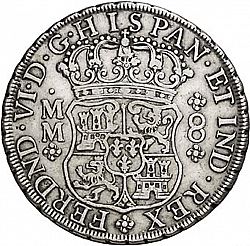 Large Obverse for 8 Reales 1759 coin