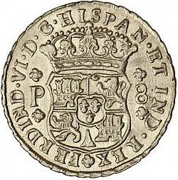 Large Obverse for 8 Reales 1759 coin