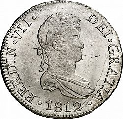 Large Obverse for 8 Reales 1812 coin