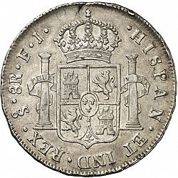 Large Reverse for 8 Reales 1811 coin