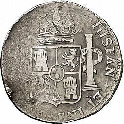 Large Reverse for 8 Reales 1813 coin