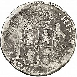 Large Reverse for 8 Reales 1814 coin