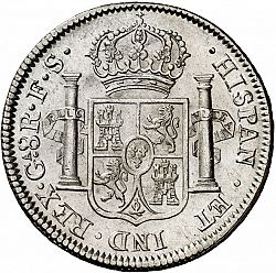 Large Reverse for 8 Reales 1822 coin