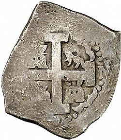 Large Reverse for 8 Reales 1726 coin