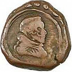 Large Obverse for 8 Maravedies 1660 coin
