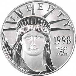 Bullion 1998 Large Obverse coin