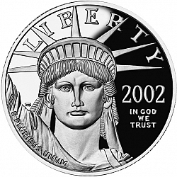 Bullion 2002 Large Obverse coin