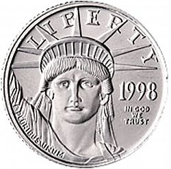 Bullion 1998 Large Obverse coin