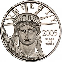 Bullion 2005 Large Obverse coin