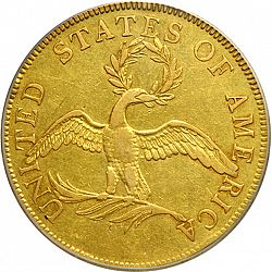 10 dollar 1796 Large Reverse coin