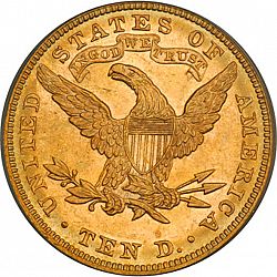10 dollar 1883 Large Reverse coin