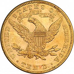 10 dollar 1891 Large Reverse coin