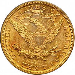 10 dollar 1892 Large Reverse coin