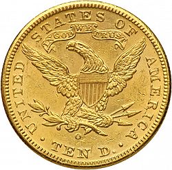 10 dollar 1892 Large Reverse coin