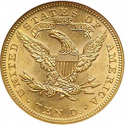 10 dollar 1905 Large Reverse coin