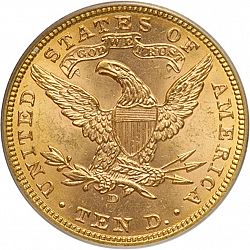 10 dollar 1906 Large Reverse coin