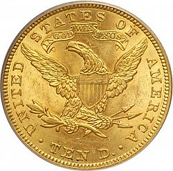 10 dollar 1907 Large Reverse coin