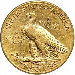 10 dollar 1914 Large Reverse coin