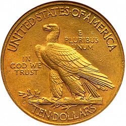 10 dollar 1920 Large Reverse coin