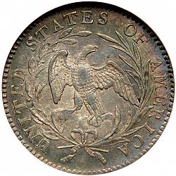 dime 1796 Large Reverse coin