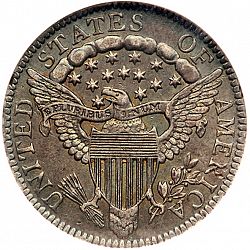 dime 1802 Large Reverse coin
