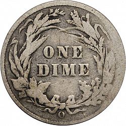 dime 1895 Large Reverse coin