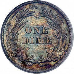 dime 1902 Large Reverse coin