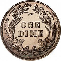 dime 1905 Large Reverse coin