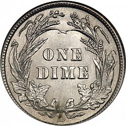 dime 1906 Large Reverse coin