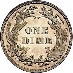 dime 1911 Large Reverse coin