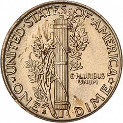 dime 1927 Large Reverse coin