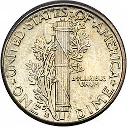 dime 1928 Large Reverse coin