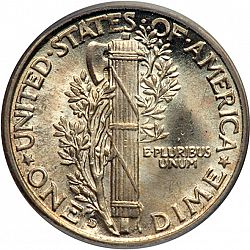 dime 1929 Large Reverse coin