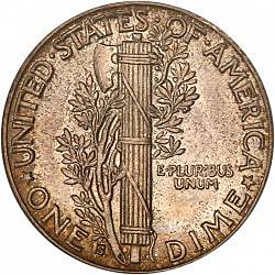 dime 1935 Large Reverse coin